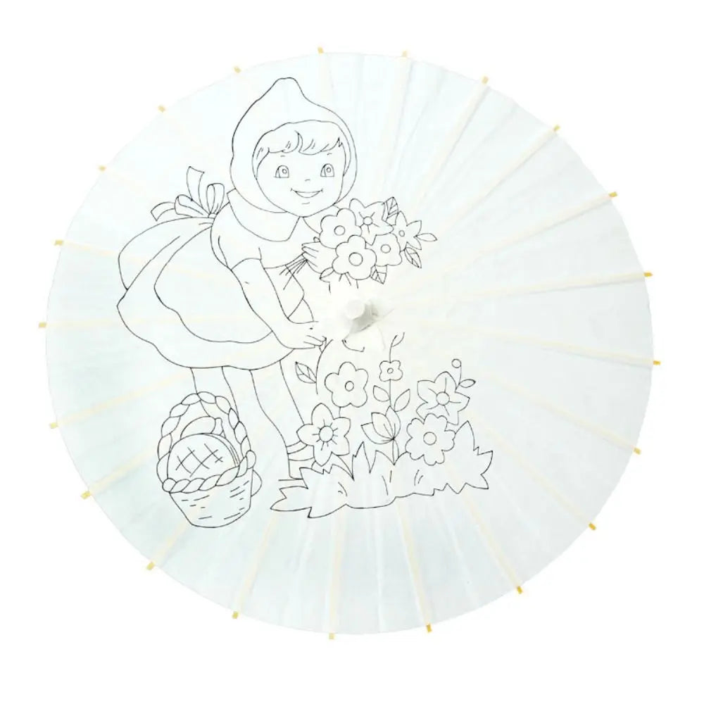 Handmade Paper Umbrella – Baby Shower & Photography Prop Paper Umbrella Prop Babs 40CM-Girl
