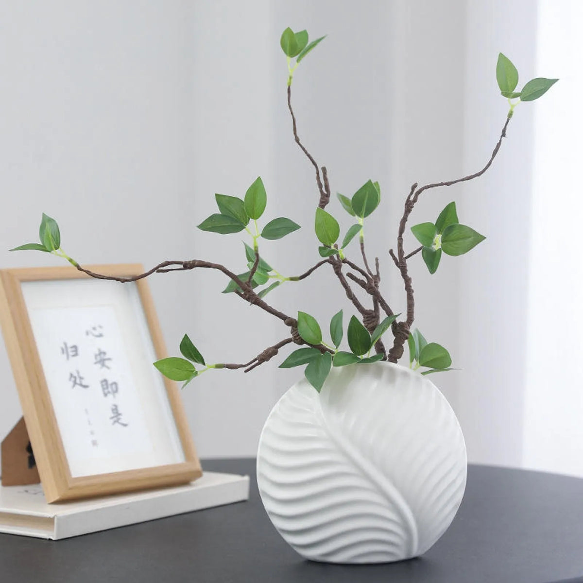 44CM Artificial Green Vine Branches Fake Plant Home Decor 1PC Artificial Vine Decor Babs green One Size