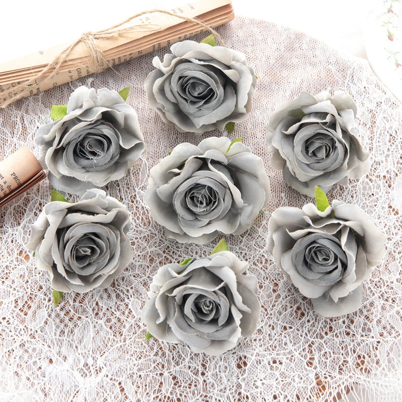 Silk Rose Artificial Flowers for Wedding, Party & Home Décor Artificial Silk Flowers Babs color 13 30pcs
