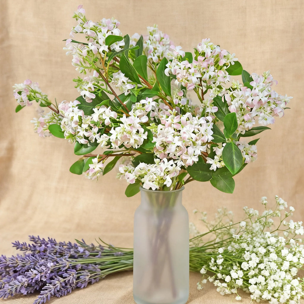 Artificial Silk Murraya Flower Branch – Wedding & Home Décor Artificial Flower Branch Babs