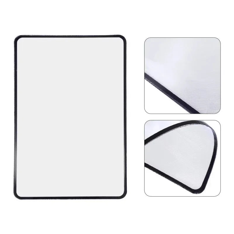 4-Pack 3X Fresnel Lens Magnifying Sheet – Card-Sized Portable Fresnel Lens Magnifier Babs