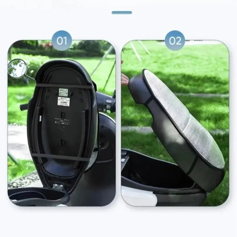 Waterproof UV Motorcycle Seat Cover – Universal E-Scooter Fit Motorcycle Seat Cover Babs