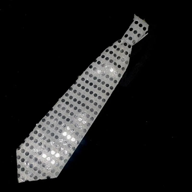 Adult LED Sequin Jazz Hat Tie & Gloves Party Costume Set LED Party Costume Set Babs