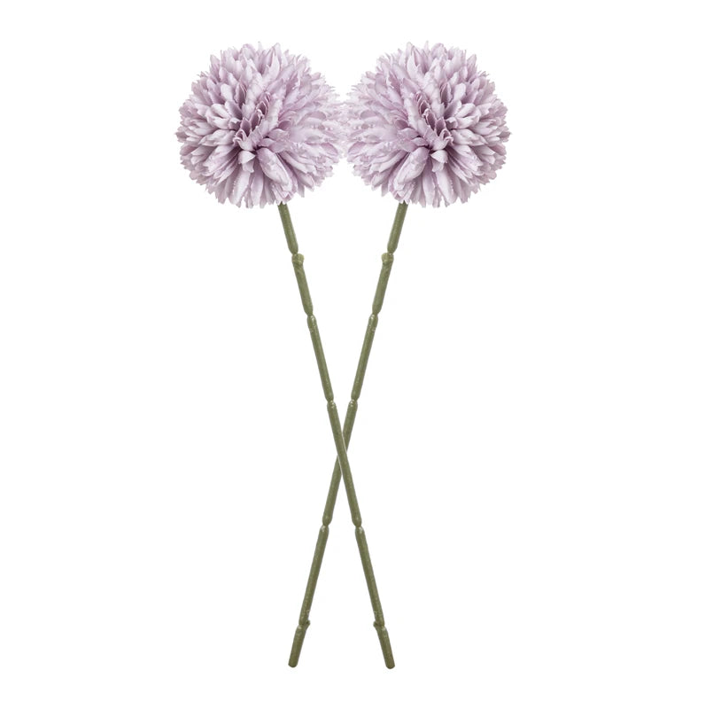 Silk Hydrangea Artificial Flowers – Wedding & Home Décor Artificial Flower Bouquet Babs PURPLE 3pcs