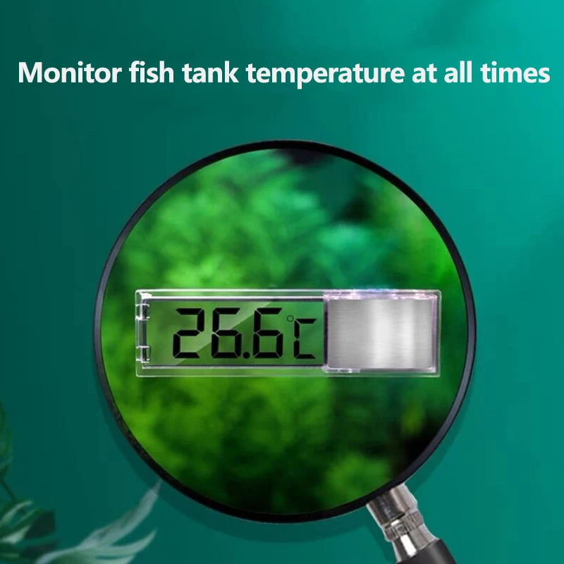 3D Digital LCD Aquarium Thermometer – Fish & Turtle Tank Aquarium Thermometer Babs