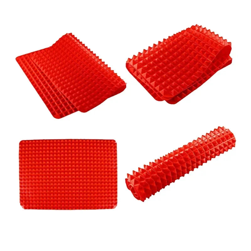 Silicone Pyramid Baking Mat – BBQ, Pizza & Oven Tray Liner Silicone Baking Mat Babs