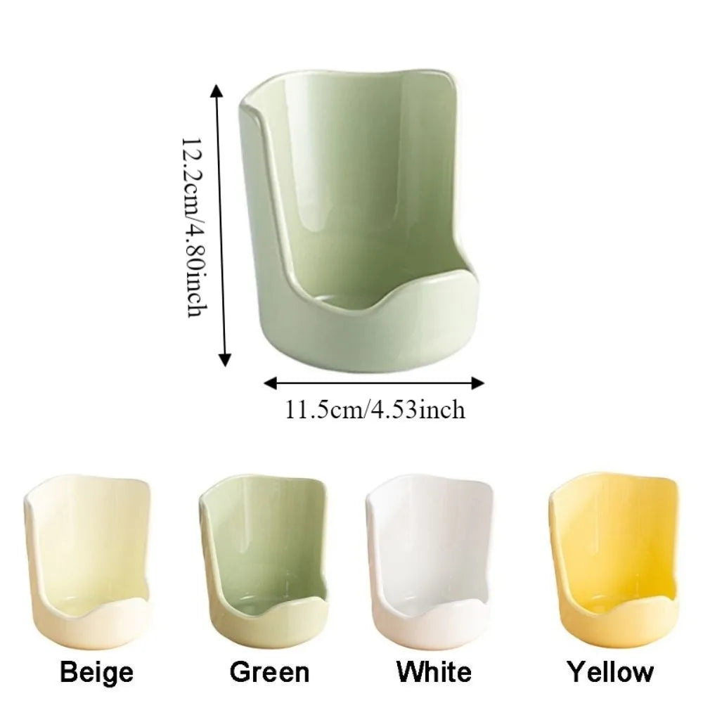 Ceramic Spatula & Spoon Holder – Non-Slip Kitchen Rack Utensil Holder Rack Babs