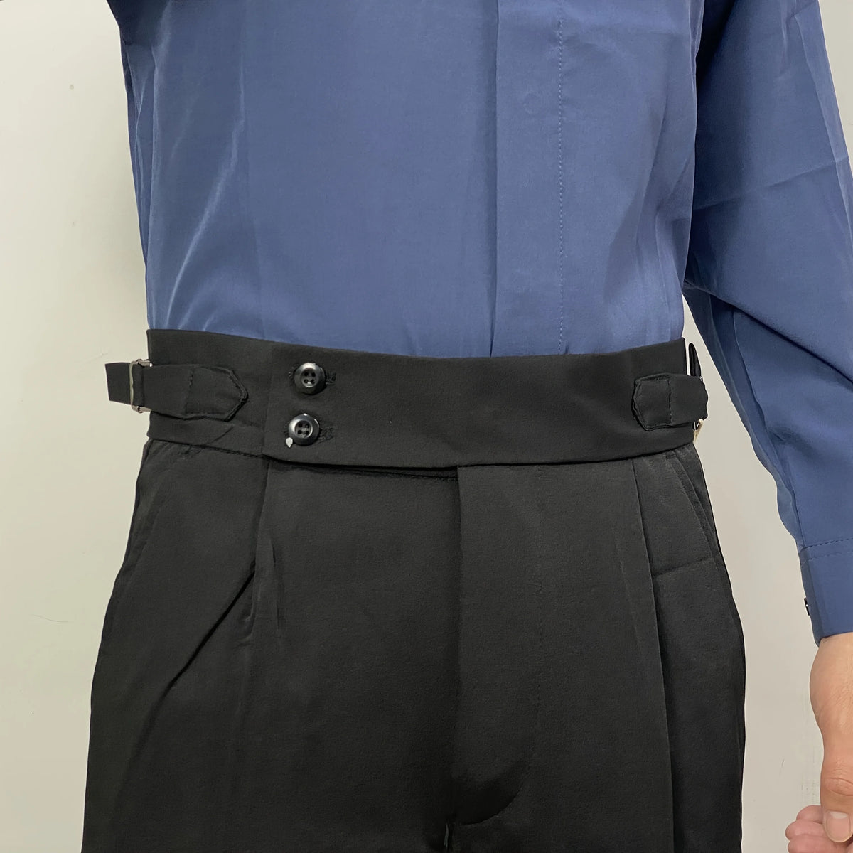 Men's Elastic Shirt Stays – Adjustable Non-Slip Knit Belt Shirt Stays Babs