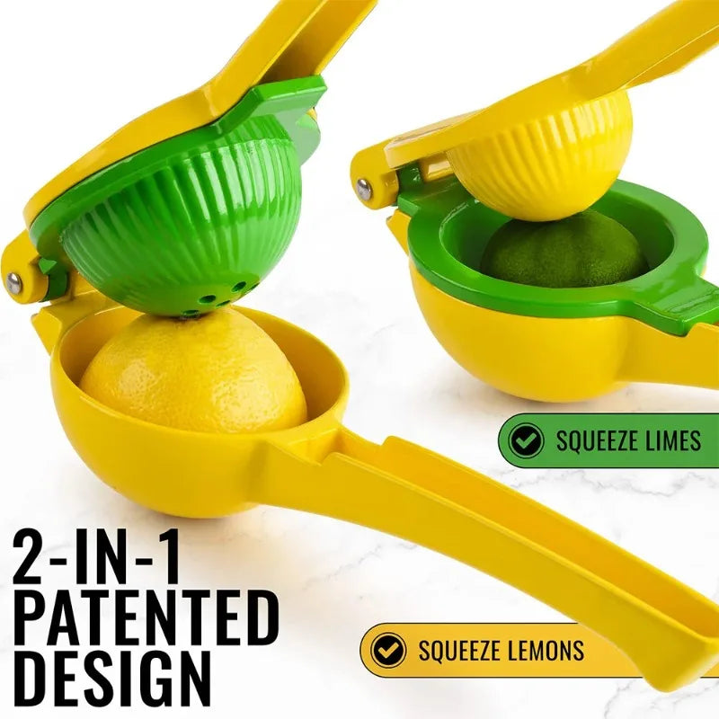 Manual Lemon Squeezer – Aluminum Citrus Hand Press Juicer Manual Citrus Juicer Babs