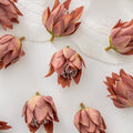 50/100PCS Silk Pineapple Blossom Artificial Flowers – Wedding Decor Artificial Flowers Babs COLOR 9 50 pcs