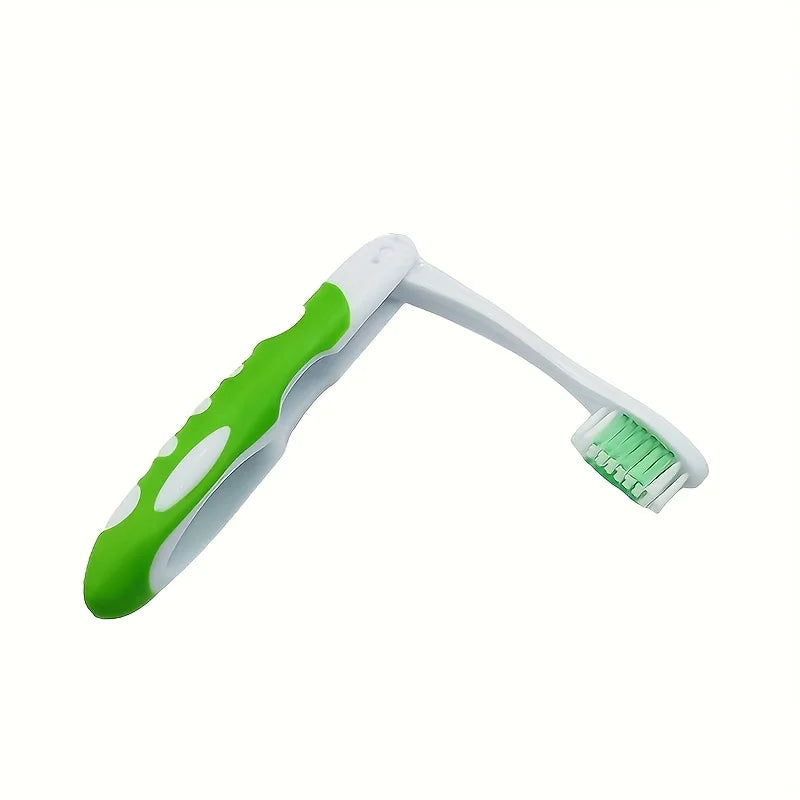 Manual Folding Travel Toothbrush – Full Head, Medium Bristles Travel Toothbrush Babs 1 pc 2