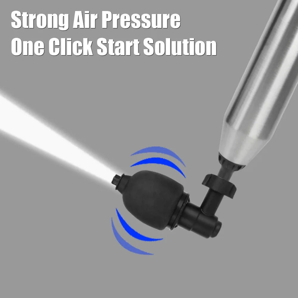 High Pressure Air Drain Plunger – Toilet, Sink & Bathtub Unclogger Air Drain Plunger Babs