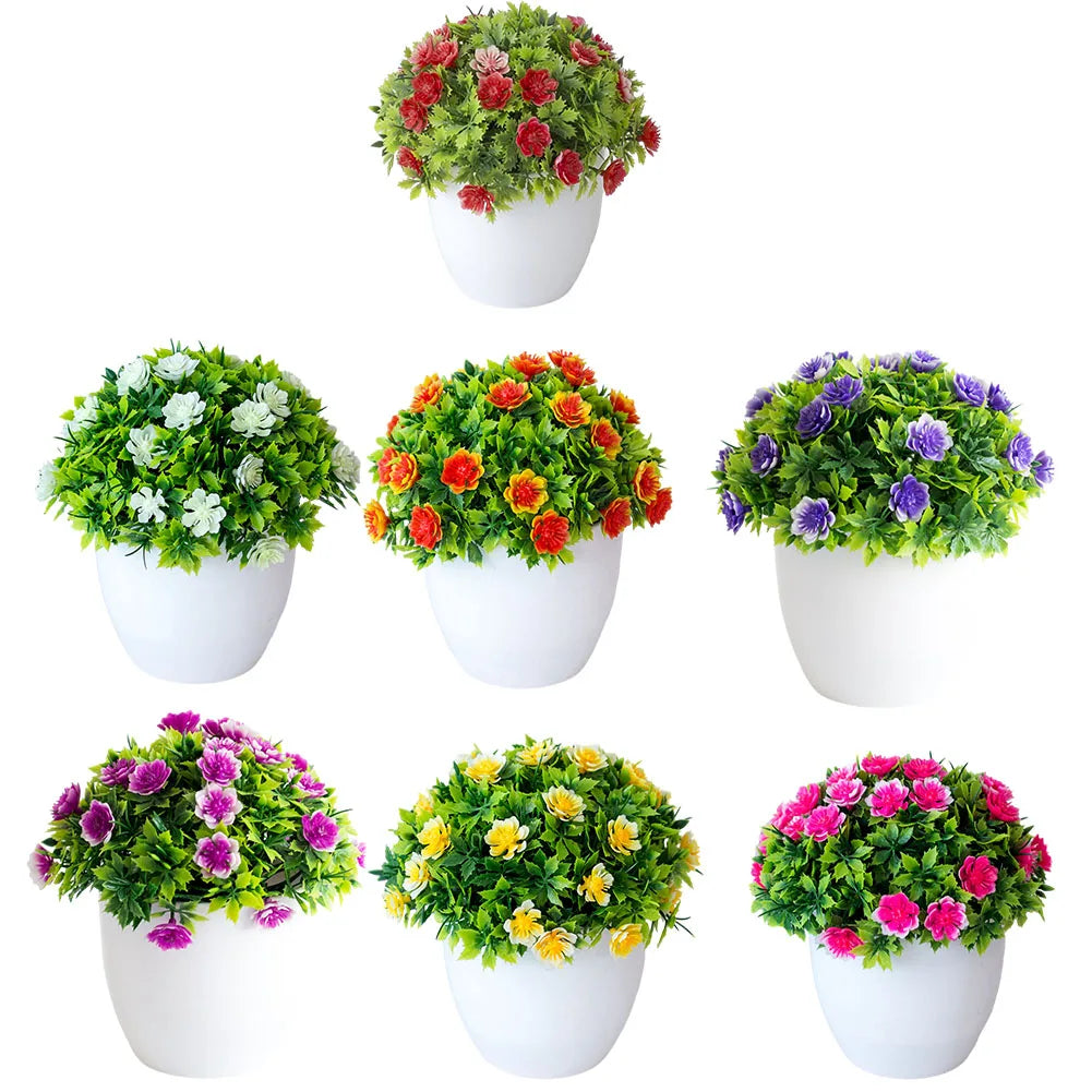 Artificial Bonsai Flower Potted Plant – Home, Office & Wedding Artificial Potted Plant Babs