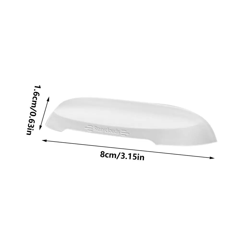 Car Rear Camera Rain Cover – Silicone Waterproof Shield Rear Camera Cover Babs White