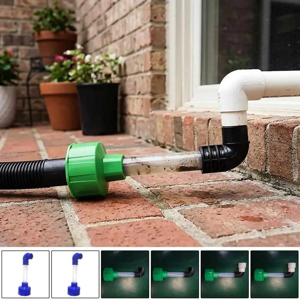 Universal AC Drain Line Cleaning Adapter | Condensate Unclogger AC Drain Cleaning Tool Babs