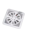 10Pcs Disposable Floor Drain Hair Catcher Mesh Sticker Filter Net Drain Filter Sticker Babs 10Pcs