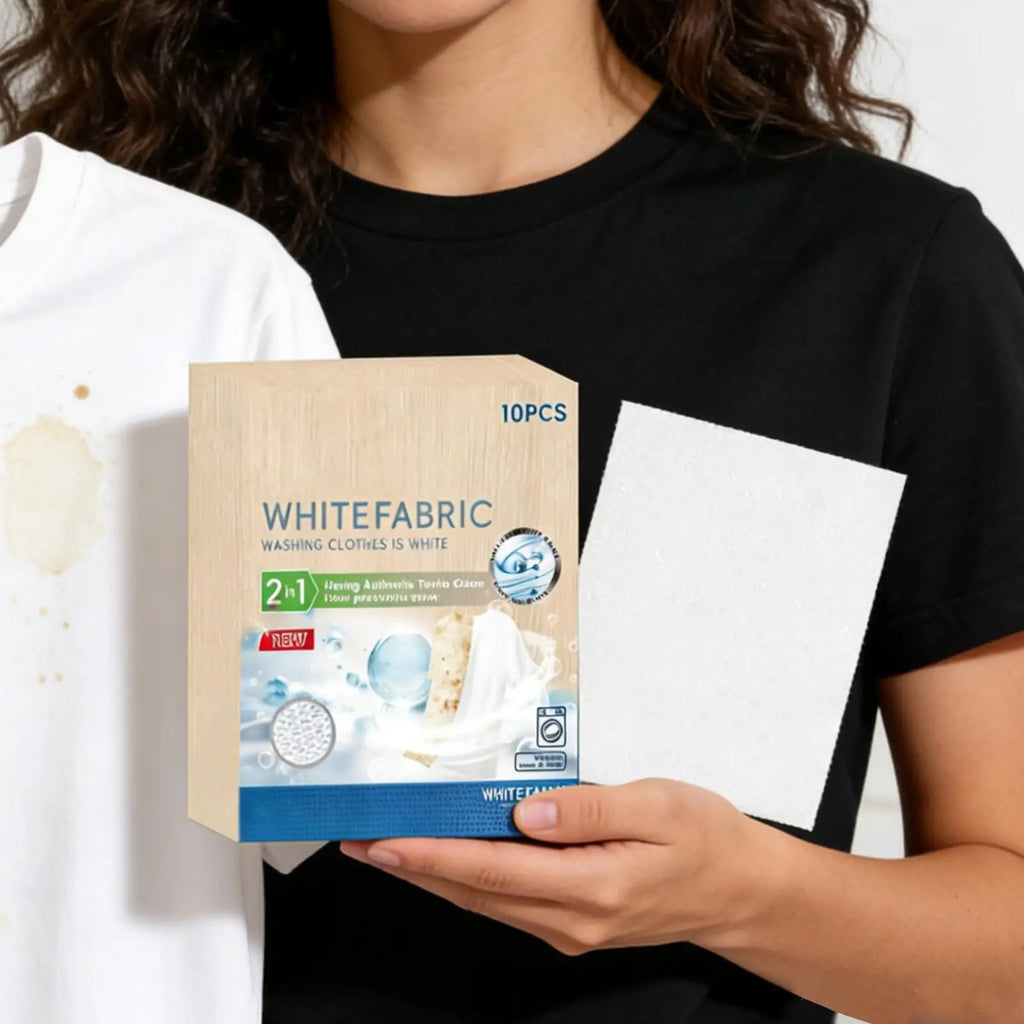 10 Fabric Whitener Dye Sheets – Cotton, Wool & Linen Laundry Laundry Whitening Sheets Babs