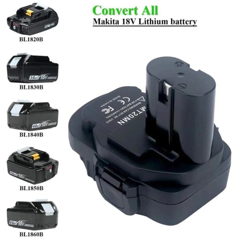 MT20MN Adapter: Makita 18V Li-Ion to NiCd Battery Converter Battery Converter Adapter Babs