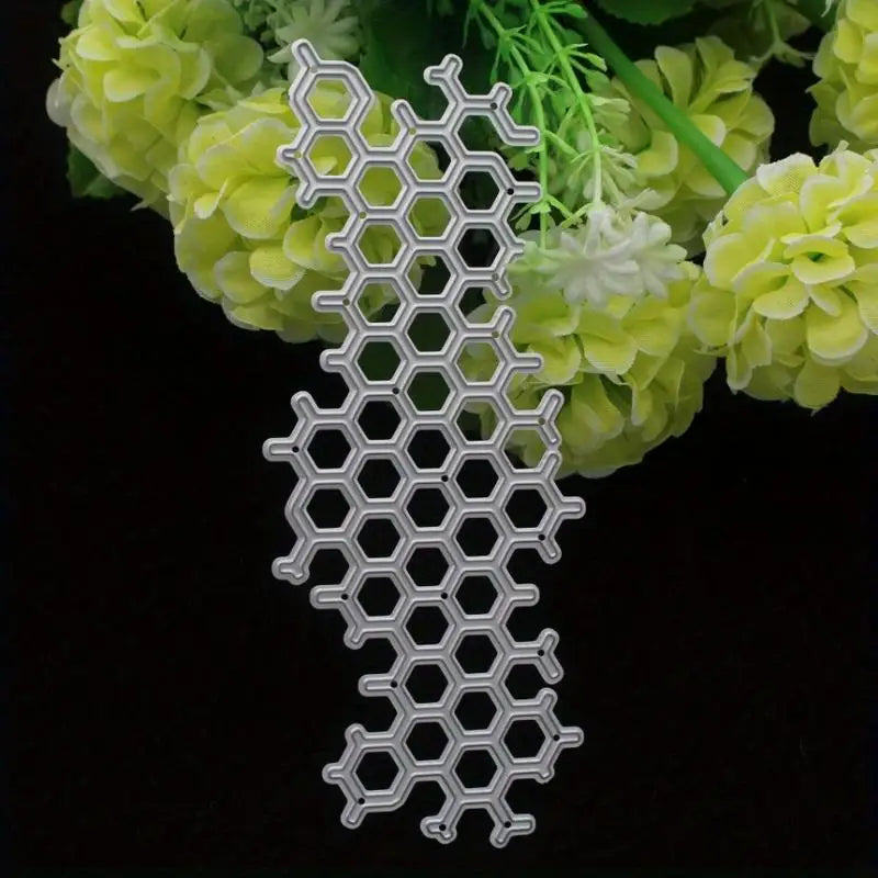 Honeycomb Die Cut Embossing Mold – Card Making Template Die Cutting Mold Babs 1pc