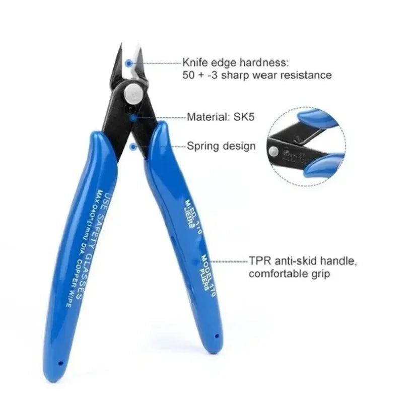 Carbon Steel Diagonal Cutting Pliers – Flush Cut Wire Snips Diagonal Cutting Pliers Babs