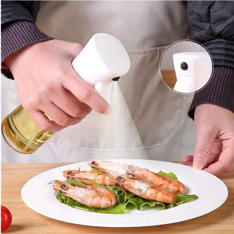 Oil Spray Bottle 200ml/300ml – Kitchen BBQ Baking Sprayer Oil Spray Bottle Babs