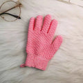 Five Finger Exfoliating Bath Gloves – Nylon Shower Scrubber Bath Scrub Gloves Babs R