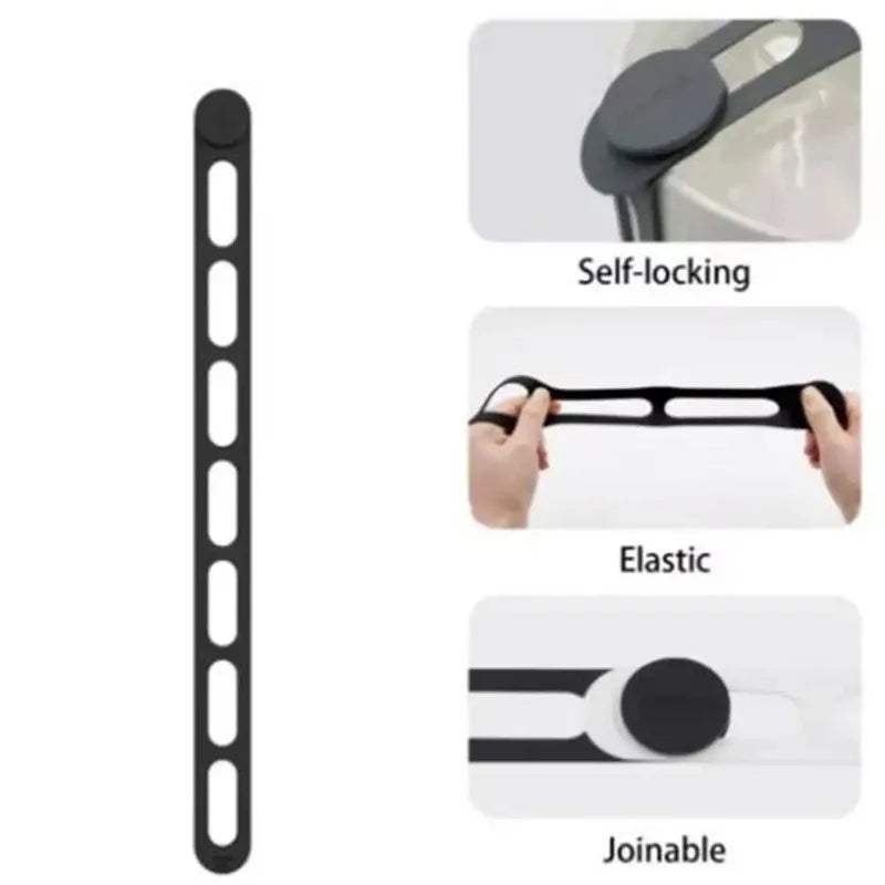Silicone Lid Straps – Reusable Leakproof Sealing Bands Silicone Sealing Bands Babs