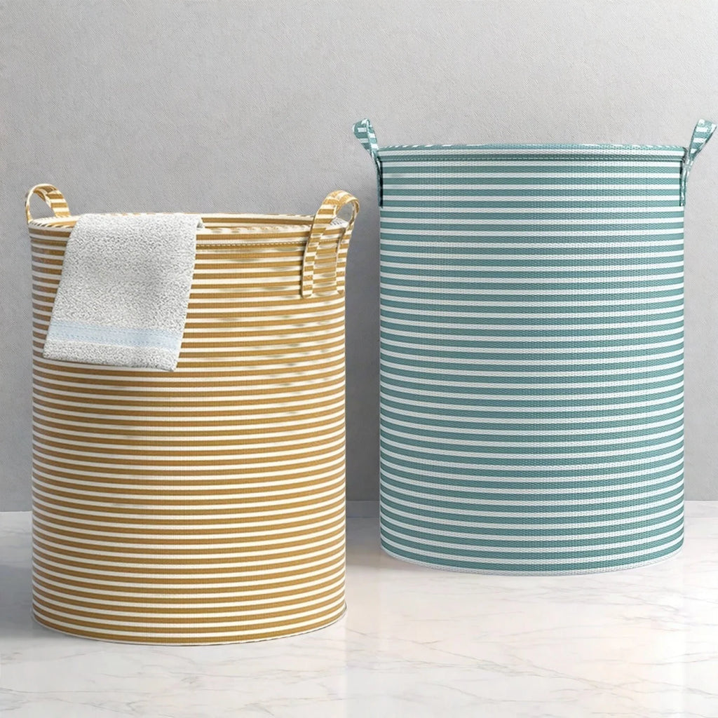 Collapsible Tall Laundry Basket with Handles – Large Round Hamper Laundry Hamper Basket Babs