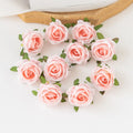 Artificial Silk Rose Flower Heads – Wedding & Party Décor 25/50 Pcs Artificial Flower Heads Babs color 1 25 pieces