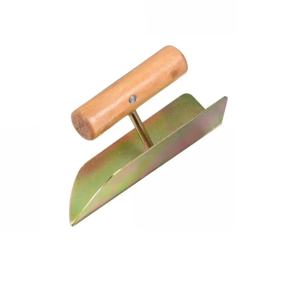 Corner Plastering Trowel – Galvanized Iron & Wood Handle Corner Plastering Trowel Babs