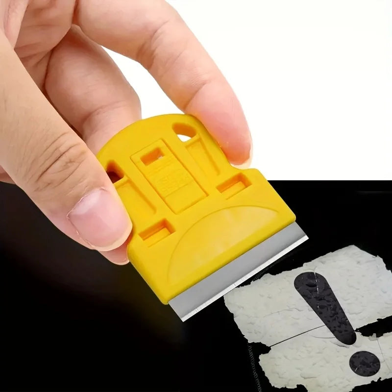 Mini Silicone Scraper for Stickers, Decals & Glue – 1/2 pcs Mini Scraper Tool Babs