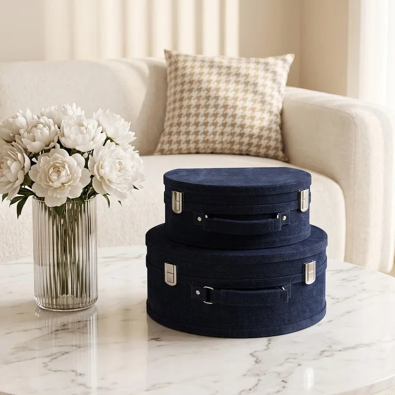 Large 18L Canvas Storage Box – Clothes & Bedroom Organizer Fabric Storage Box Babs