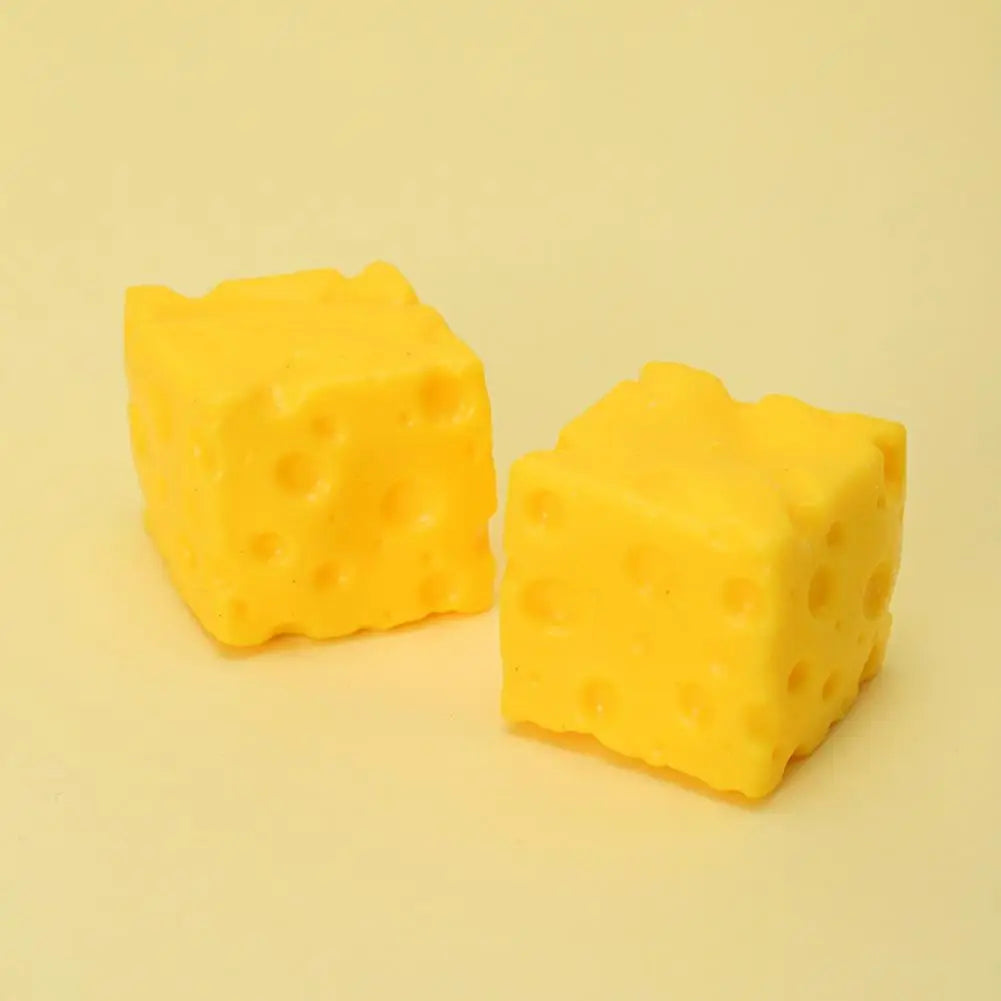 Squishy Cheese Fidget Toy – Slow Rebound Sensory Squeeze Toy Fidget Squeeze Toy Babs