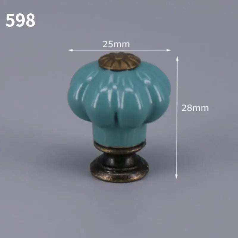 2pcs Ceramic Drawer Pull Handles – European Cabinet Knobs Cabinet Drawer Knobs Babs 598-2PCS