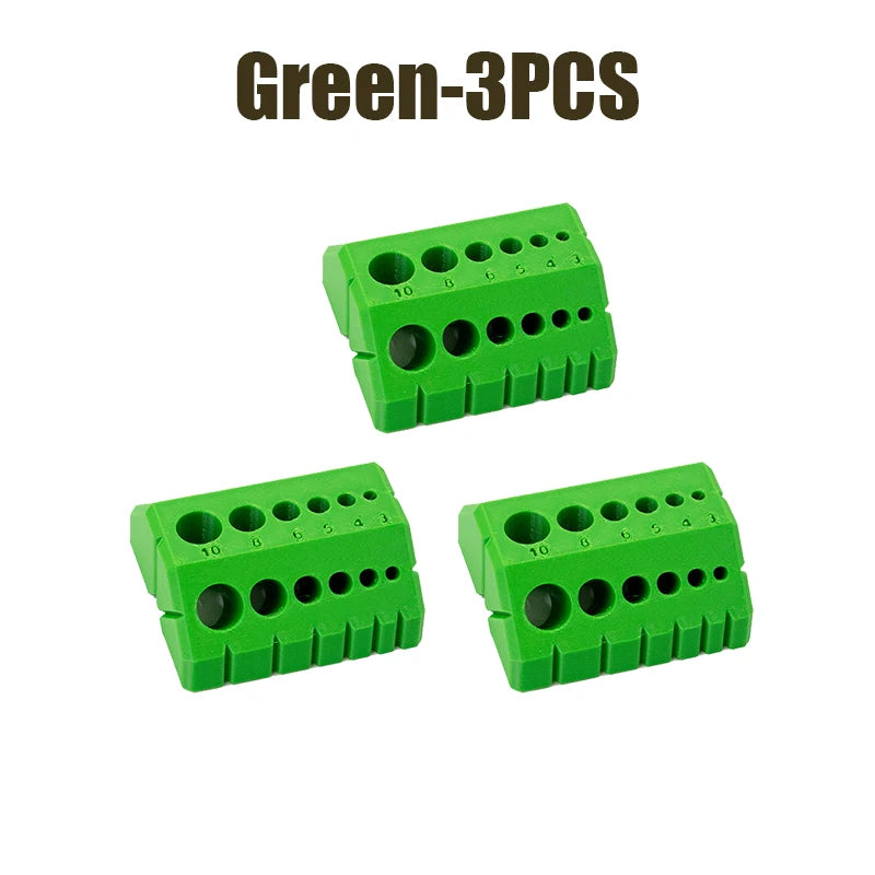 3D Printed Drill Guide Digital Scale Precision Hole Locator Drill Guide Tool Babs Green 3PCS