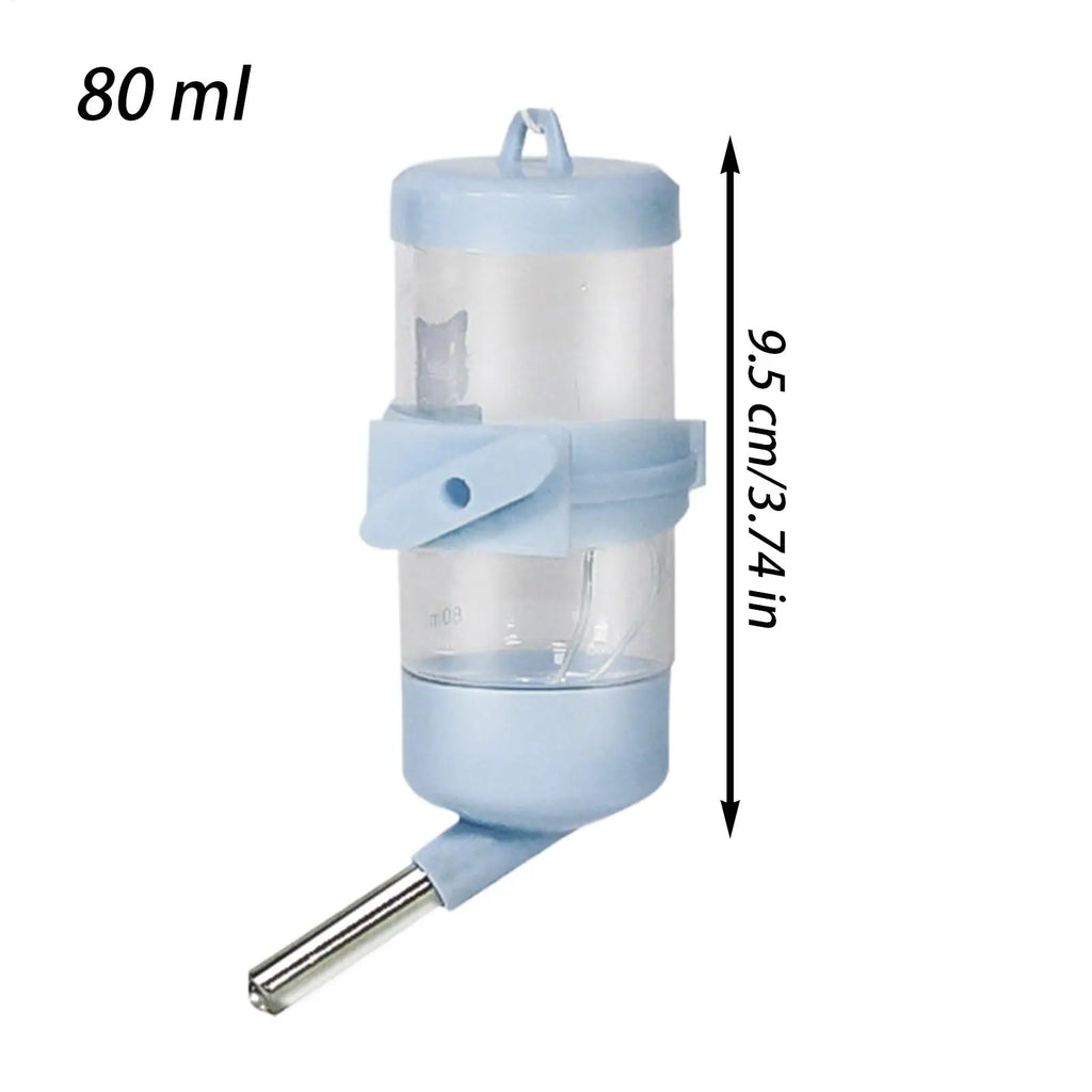 No-Drip Small Animal Water Bottle for Hamsters & Guinea Pigs Pet Water Bottle Babs