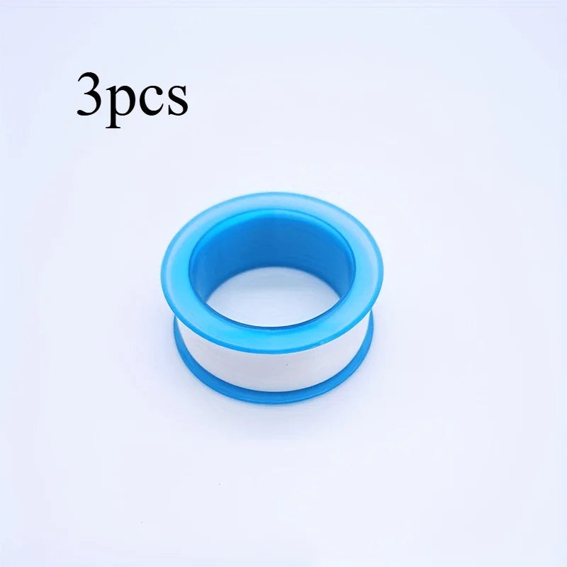 PTFE Pipe Thread Seal Tape – White Oil-Free Plumbing Tape Pipe Thread Seal Tape Babs Blue-3pcs