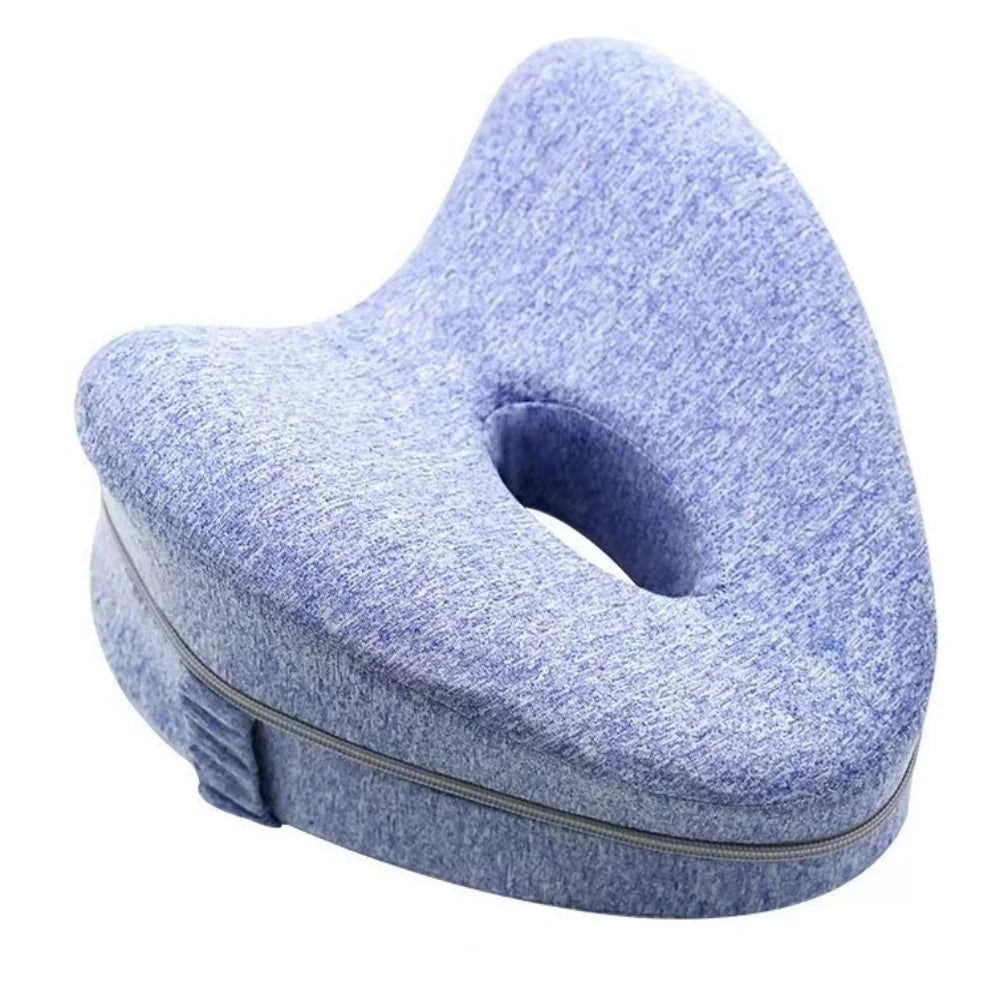 Memory Foam Heart Leg Pillow for Side Sleepers & Pregnancy Memory Foam Leg Pillow Babs