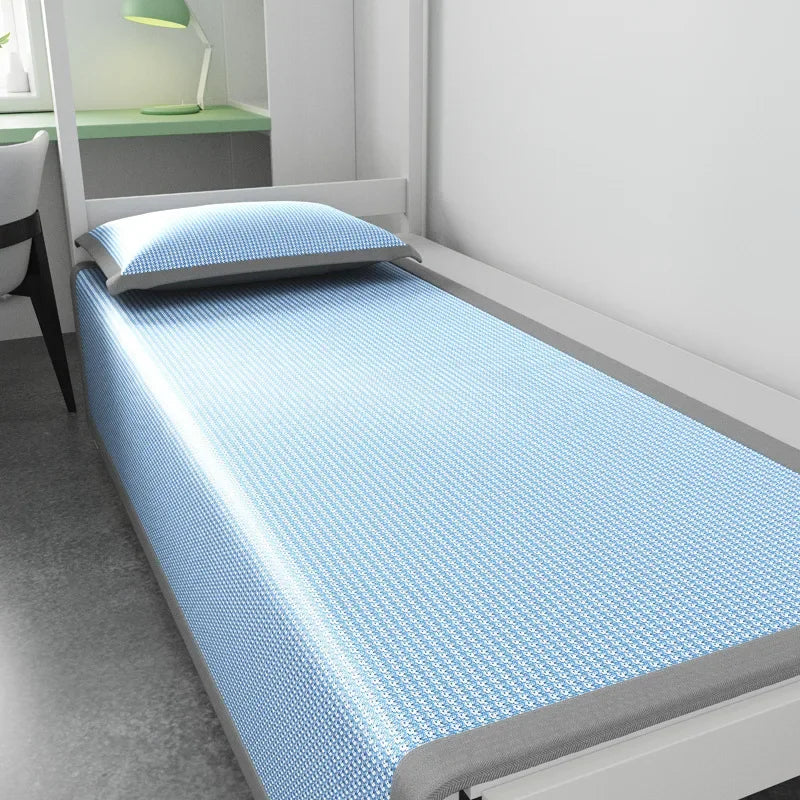Ice Silk Cooling Mattress Pad – Breathable Jacquard Cover Cooling Mattress Pad Babs