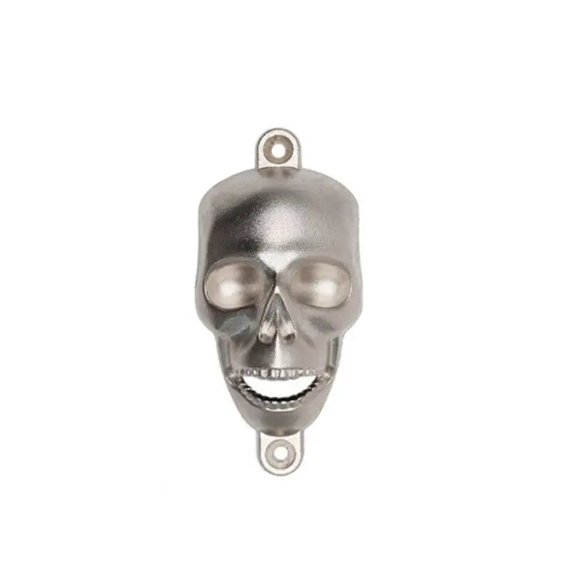 Skull Wall Mounted Bottle Opener – Zinc Alloy Bar Decor Wall Bottle Opener Babs silver