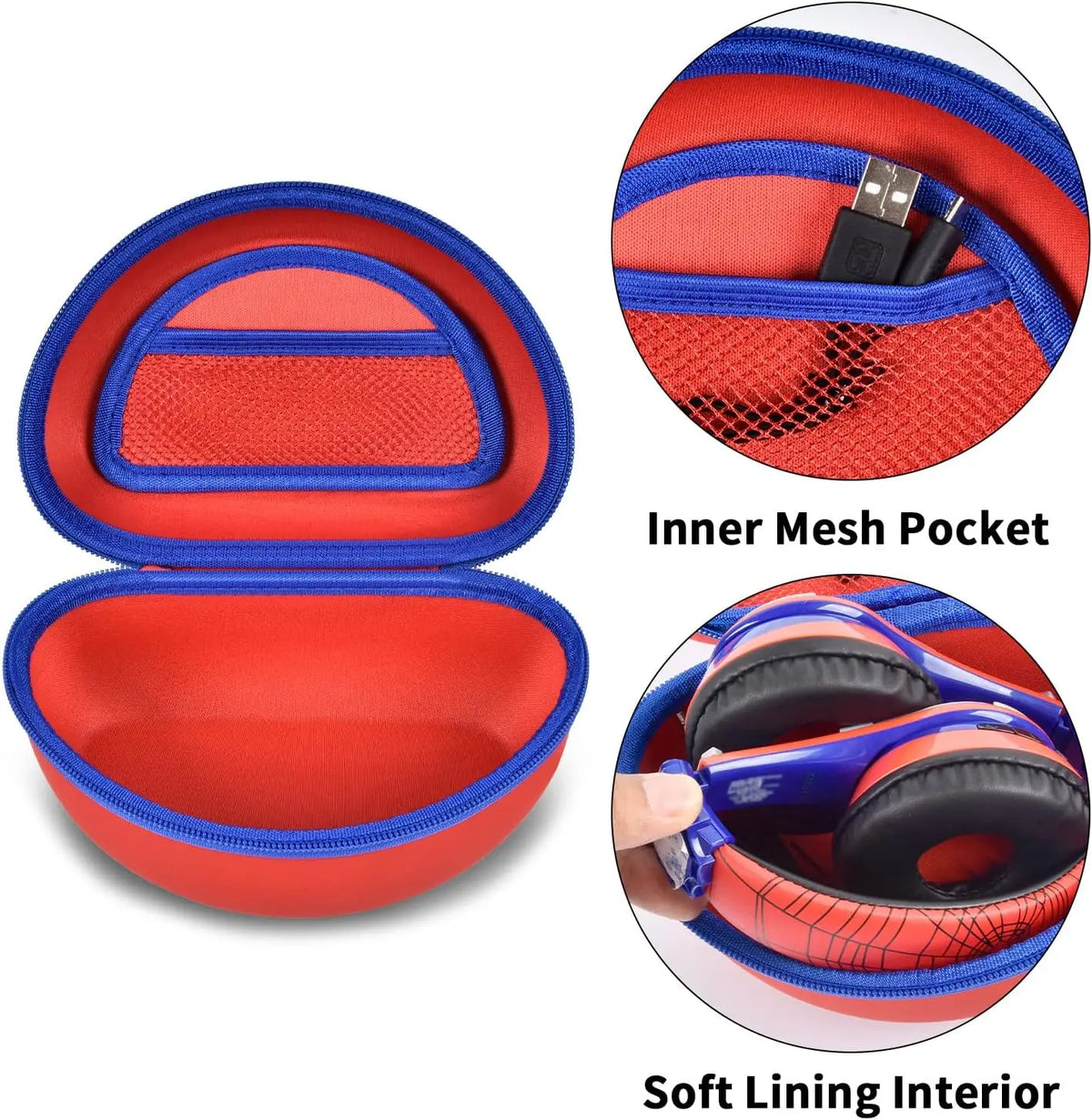 Hard Carrying Case for Beats Studio Pro, Solo3 & eKids Headphones Headphone Carrying Case Babs