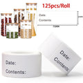 Kitchen Spice Jar & Food Labels – Strong Stickers Multi-Pack Kitchen Jar Labels Babs 125pcs