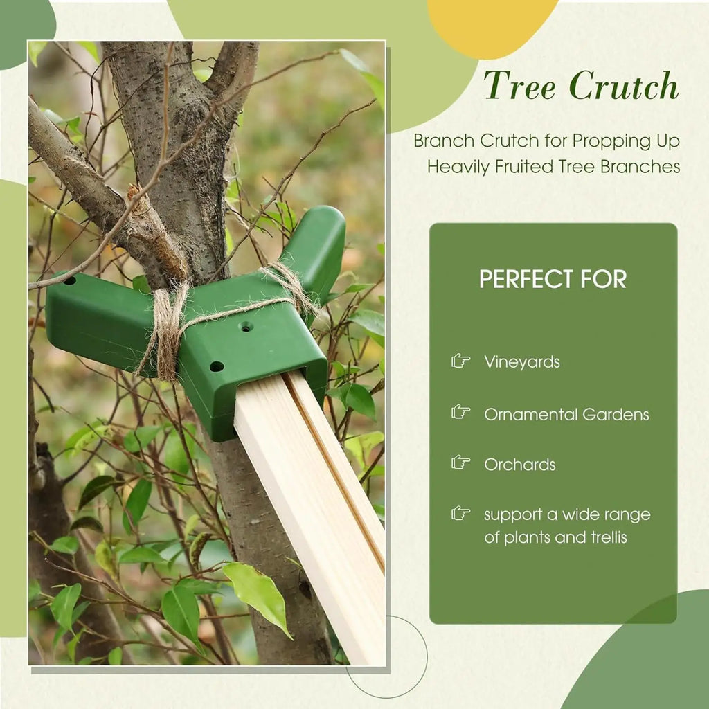 Heavy Duty U-Shape Tree Branch Support Brace | Garden & Orchard Tree Branch Support Babs