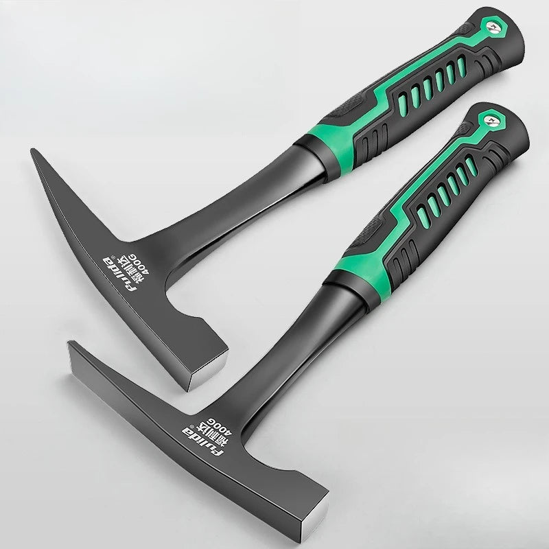 Geology Prospecting Hammer – Integrated Pick Head, Rock Sampling Geology Prospecting Hammer Babs