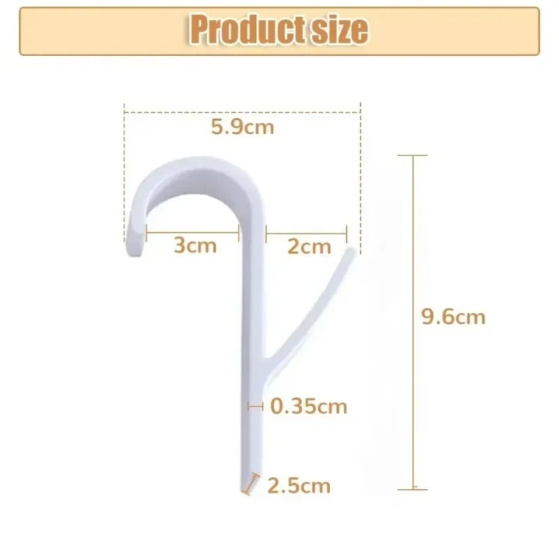 4-Pack No-Drill Radiator Towel Hooks – Universal Bathroom Hooks Radiator Towel Hooks Babs