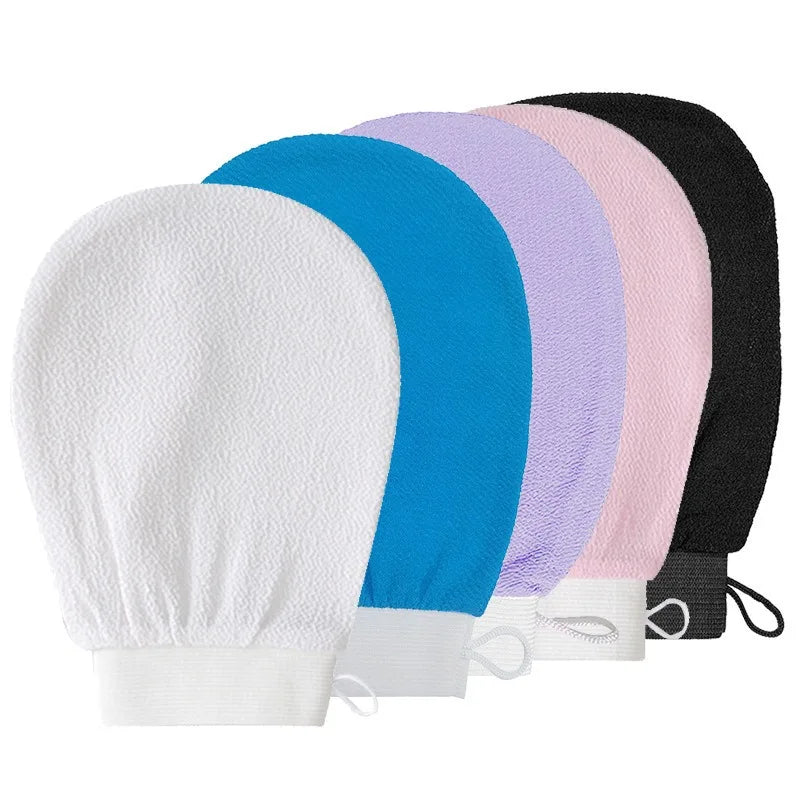 Korean Exfoliating Bath Gloves – Loofah Body Scrubber Mitt Exfoliating Bath Glove Babs