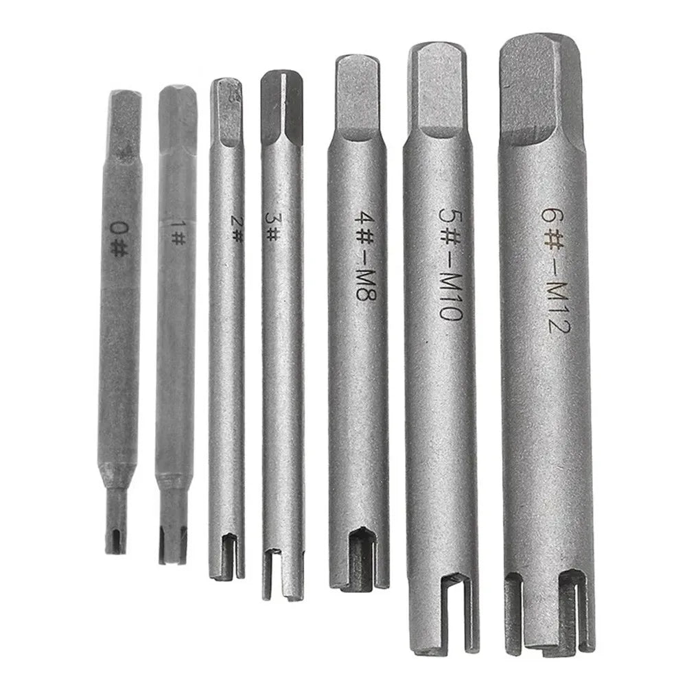 M3–M12 Broken Tap Extractor HSS Steel Screw Remover Tool Tap Extractor Tool Babs