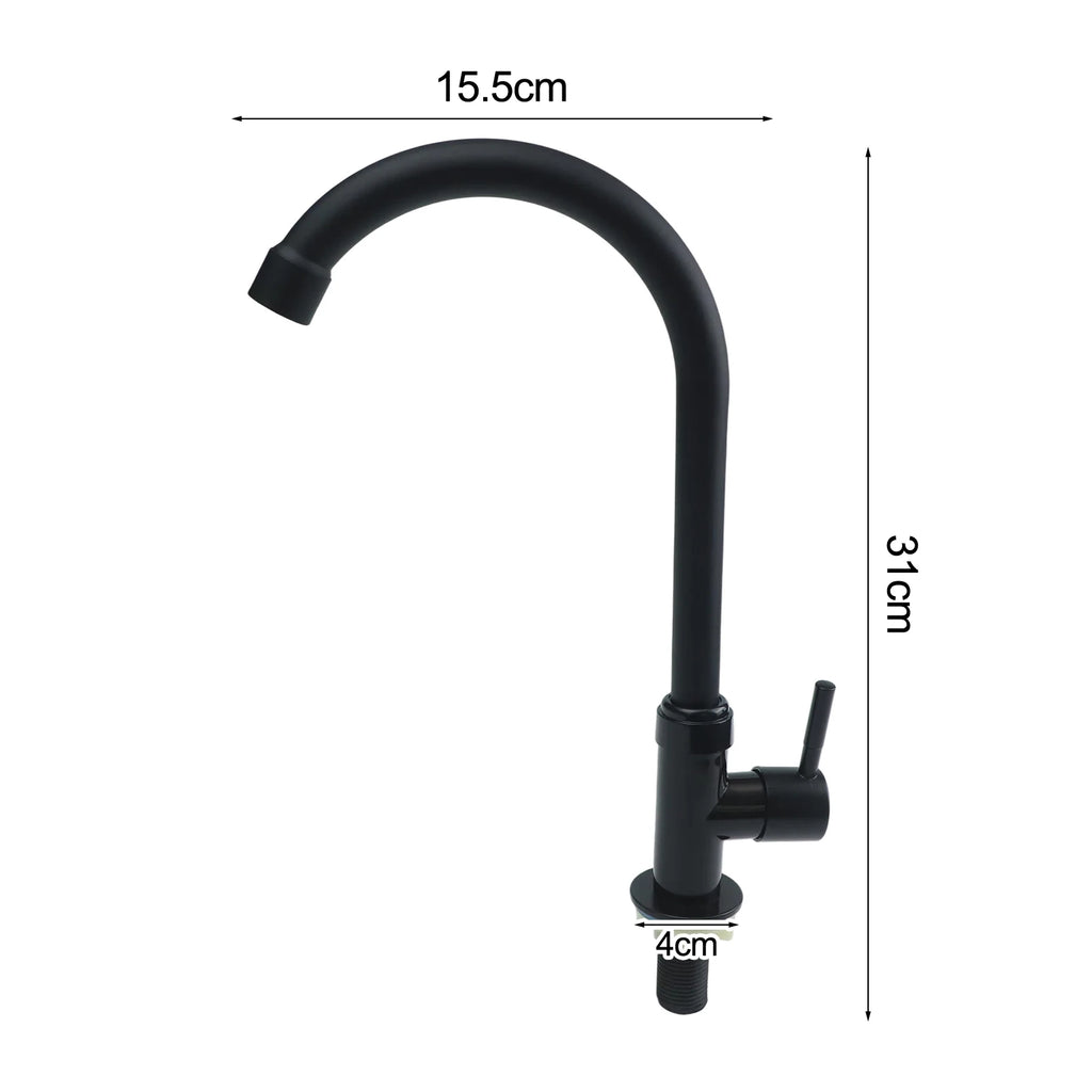LEENKEA Single Handle Kitchen Sink Faucet – Water-Saving Tap Kitchen Sink Faucet Babs