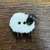 Sheep-Shaped Resin Buttons | 2-Hole DIY Fabric Buttons Novelty Craft Buttons Babs 1pc