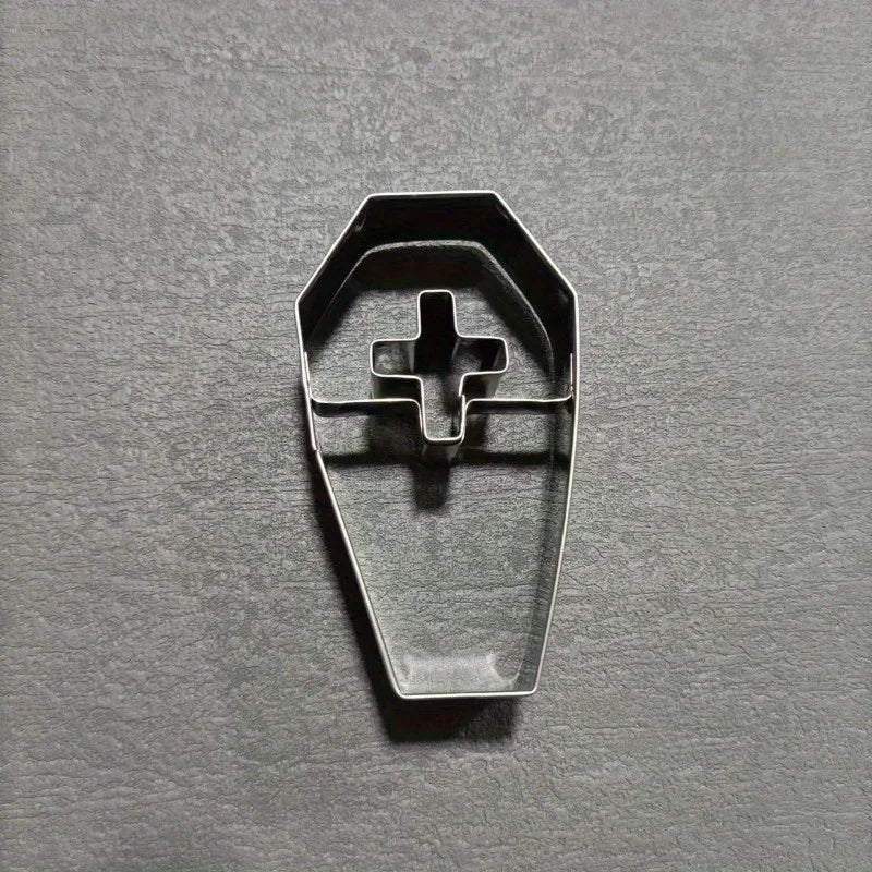 Coffin Cookie Cutter Stainless Steel – Halloween Biscuit Mold Cookie Cutter Babs 1pc
